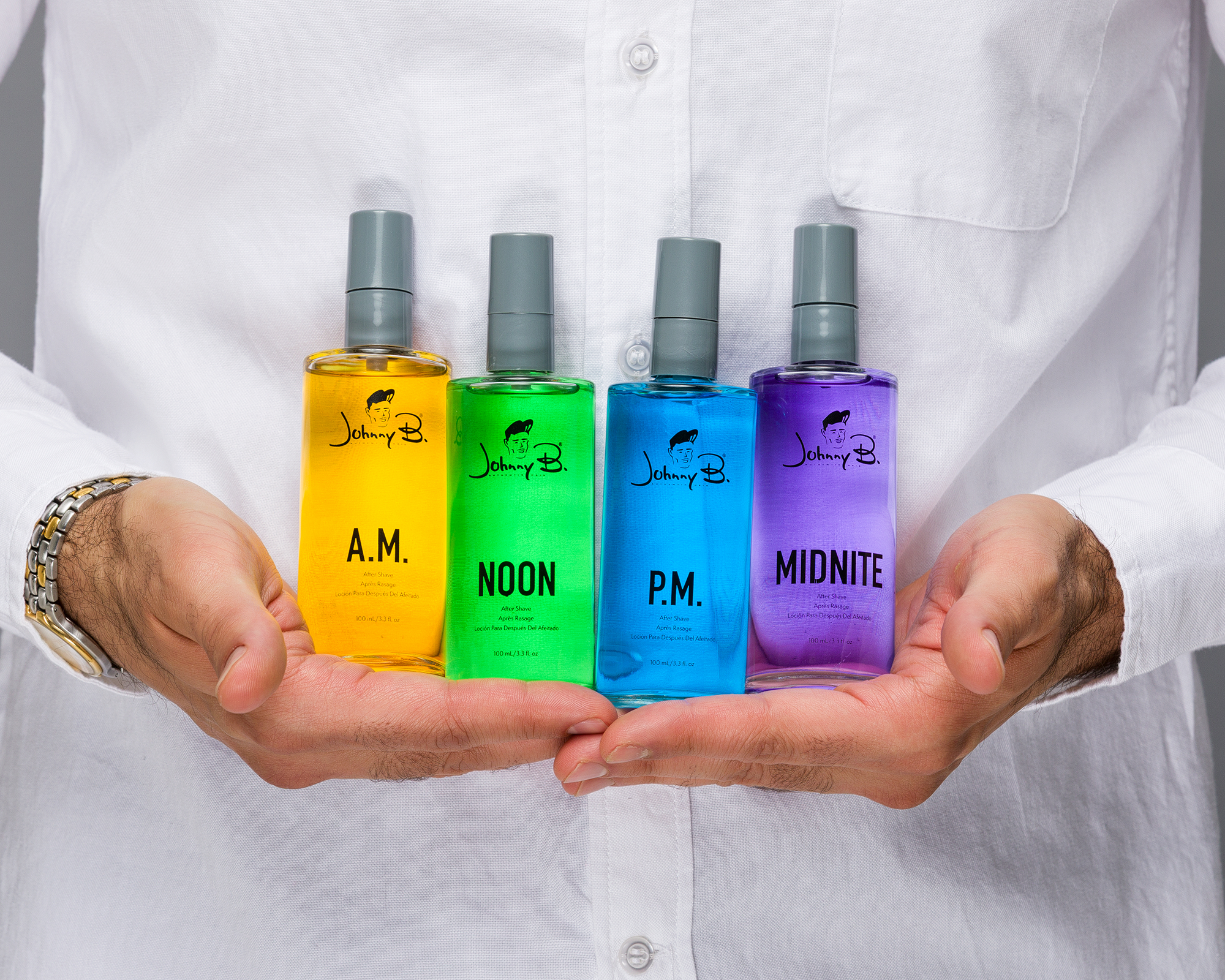 All 4 scents of Aftershaves 100ml