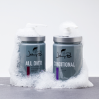 All Over and Conditional 32oz with bubbles