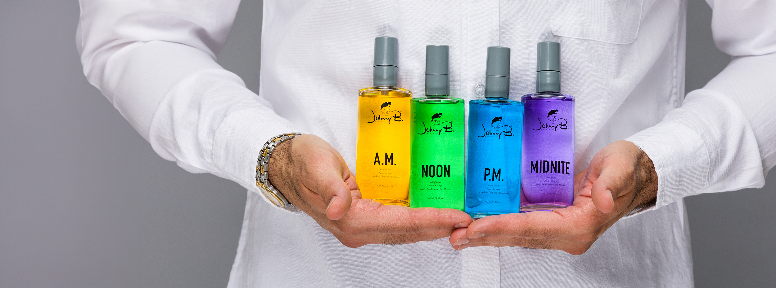 All 4 scents of Aftershaves 100ml