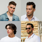 4 models with Control Styling Gel in hair
