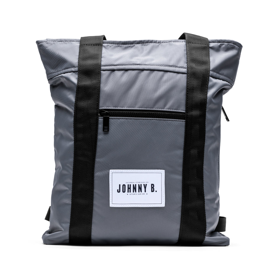 Gray Bus Stop Bag