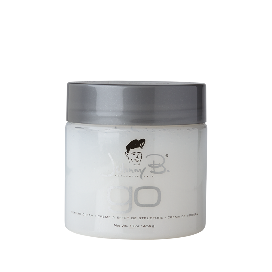 Go Texture Cream in classic Johnny B. packaging