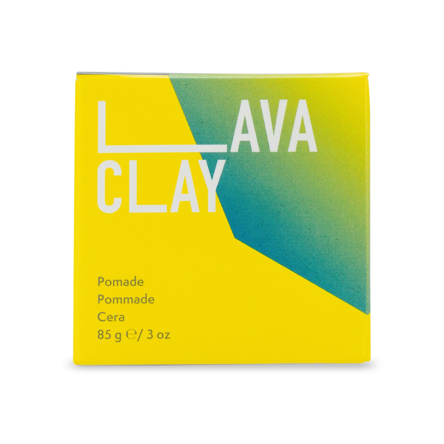 Lava Clay box packaging