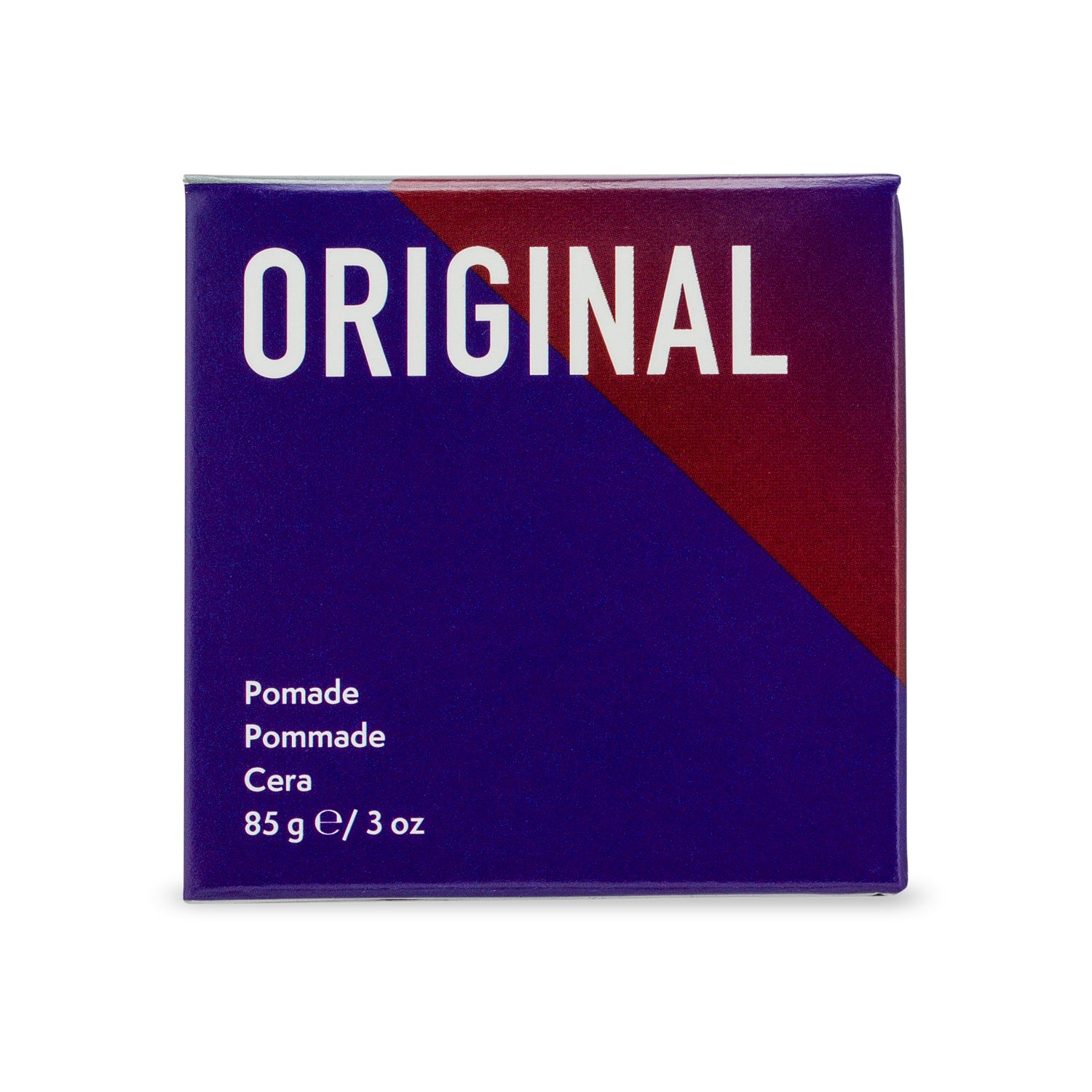 Original Pomade box packaging