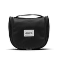 Black Toiletry Bag with Johnny B. logo