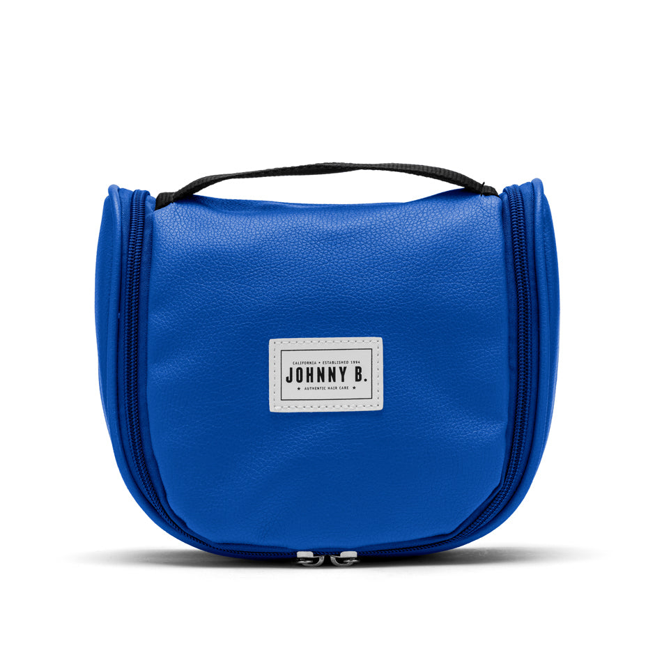 Blue toiletry bag