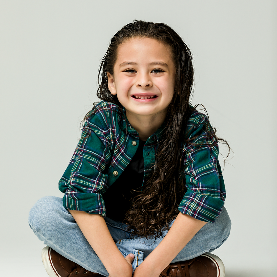 Child smiling