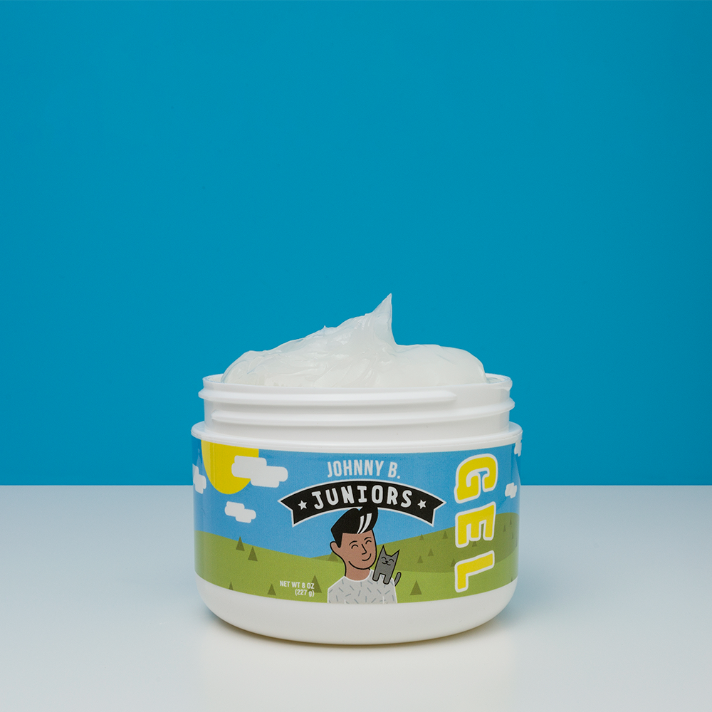 Juniors Gel, closeup details of texture