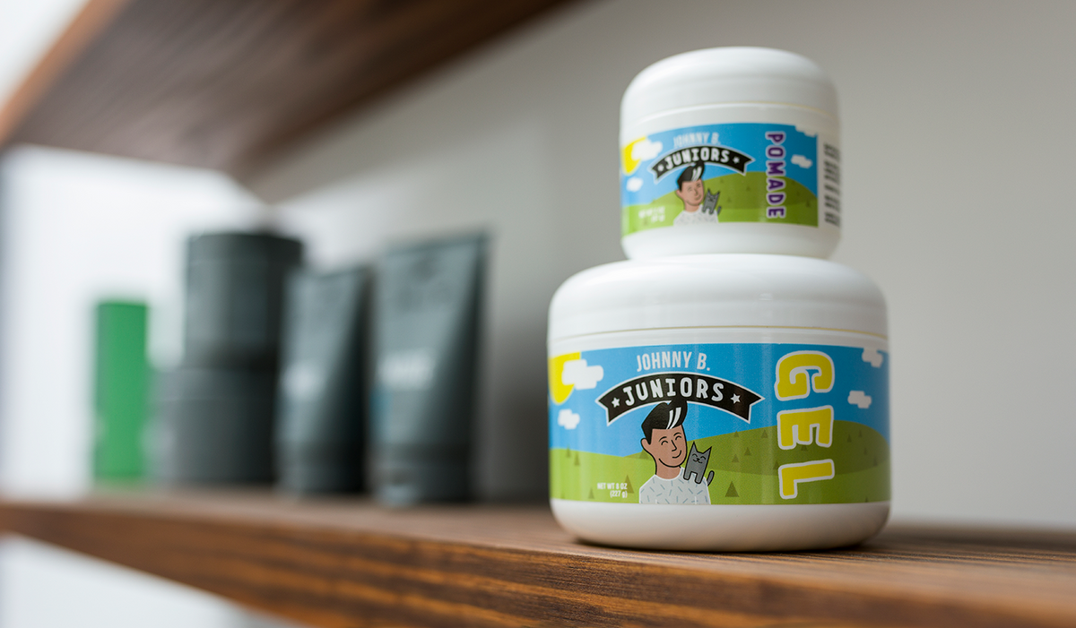 Juniors Pomade and Gel jars