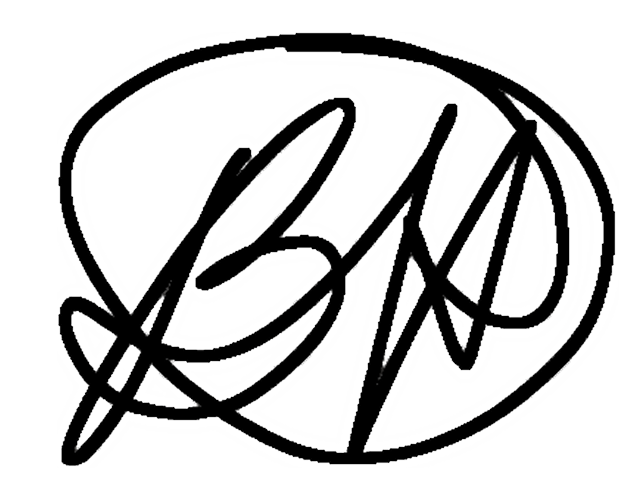 Betty's signature