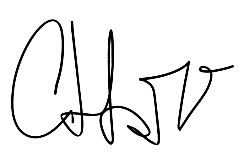 Chato's signature