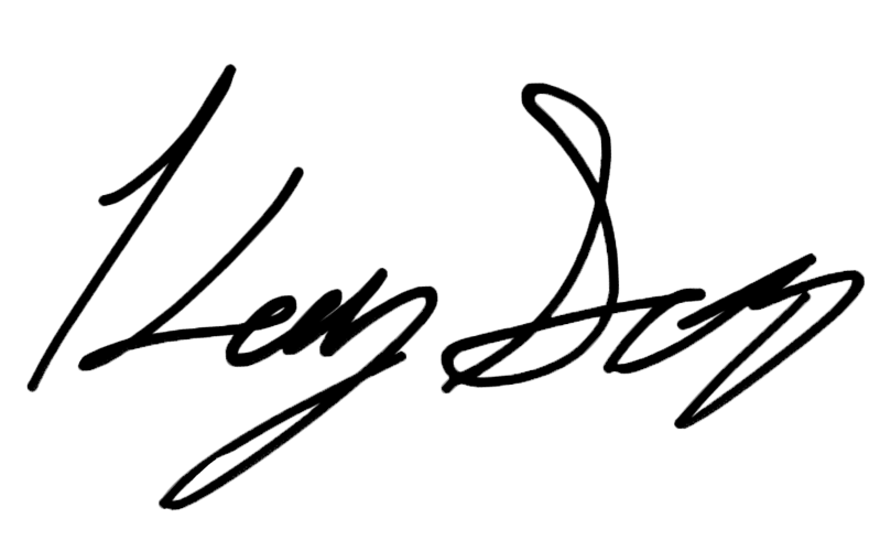 Kenny's signature