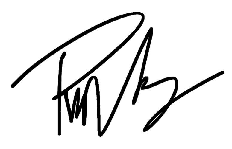 Parker's signature