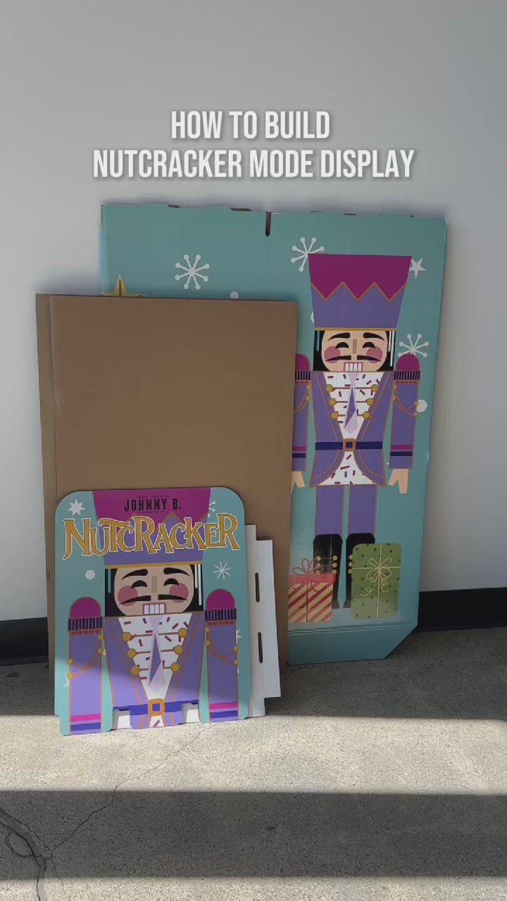 Video tutorial on how to assemble Nutcracker Mode floor display