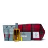 Johnny B. Shave Dopp Bag. Includes Plaid Dopp Bag with 4 shaving products.