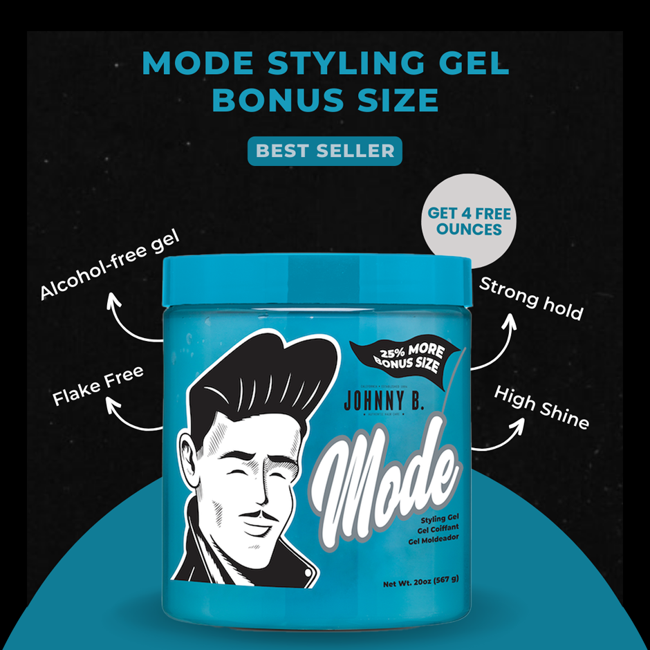 Mode Styling Gel Bonus Size: alcohol free gel, flake free, strong hold, high shine. Get 4 free ounces