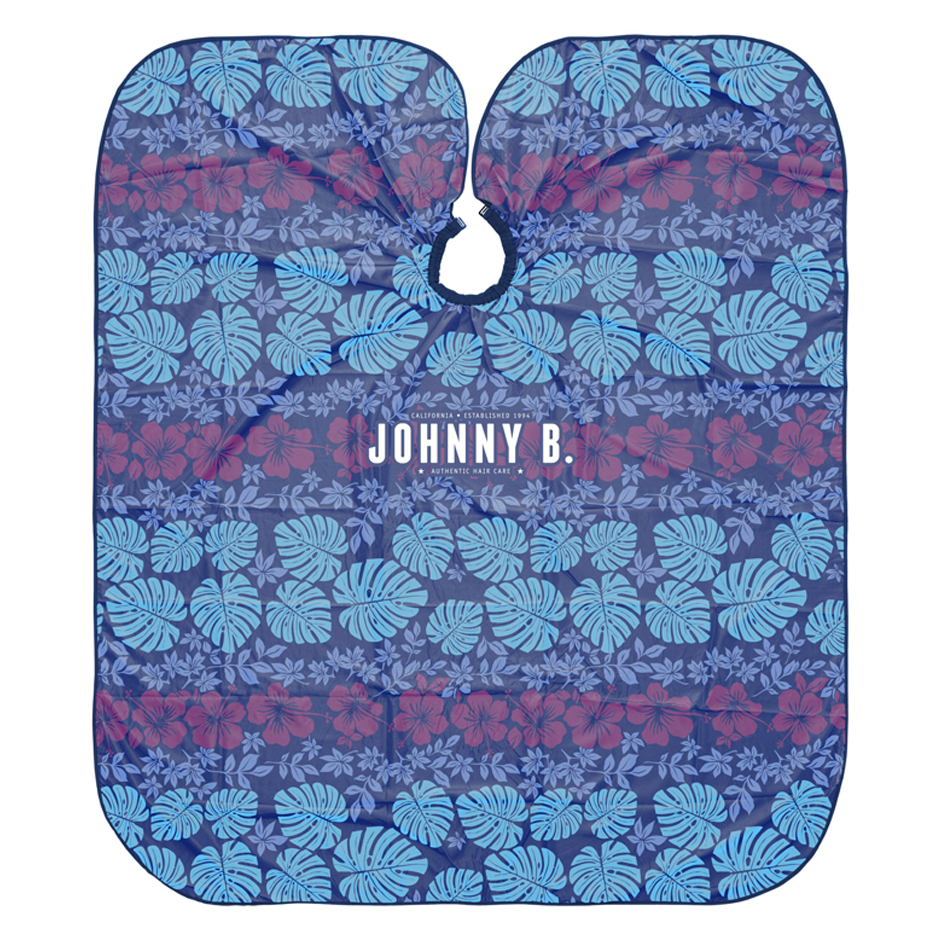 Johnny B. blue Hawaiian cutting cape