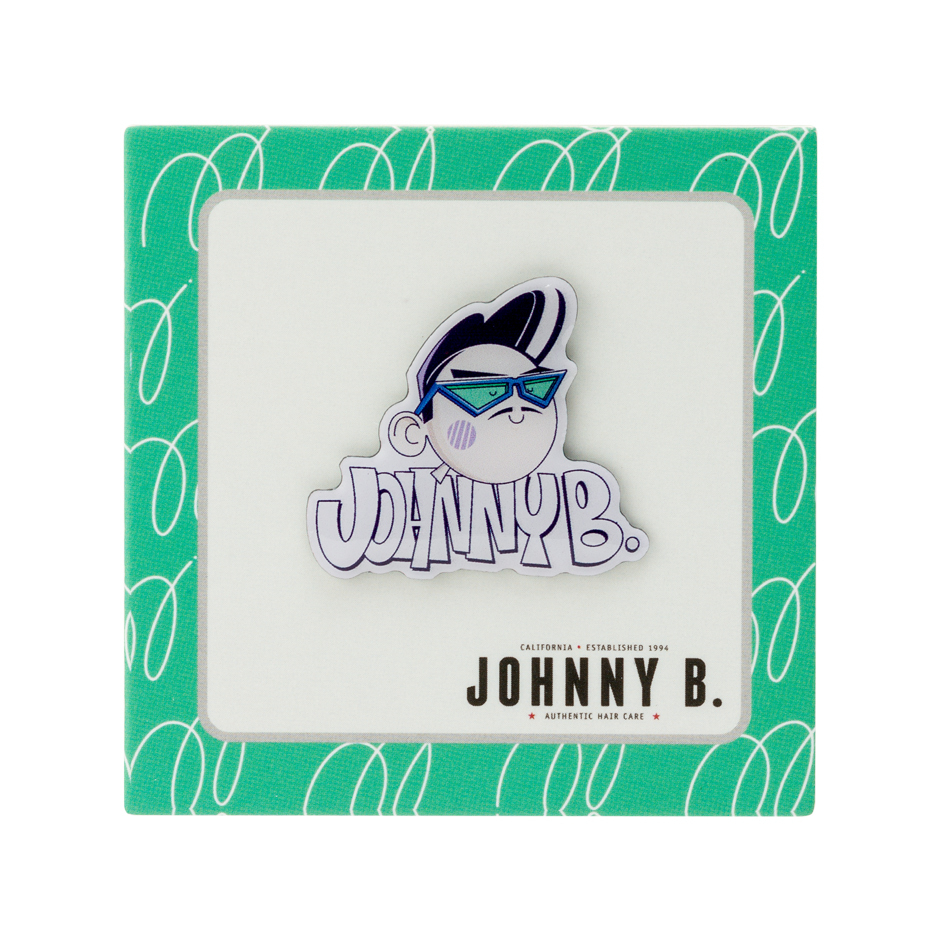 Johnny B. Face graffiti pin