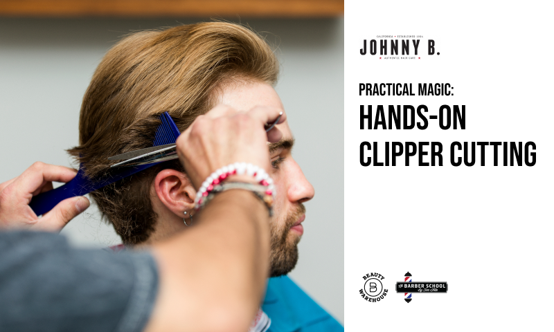 Clipper Cutting Essentials and Sanitation class. Hosted by Johnny B. and Armstrong McCall.